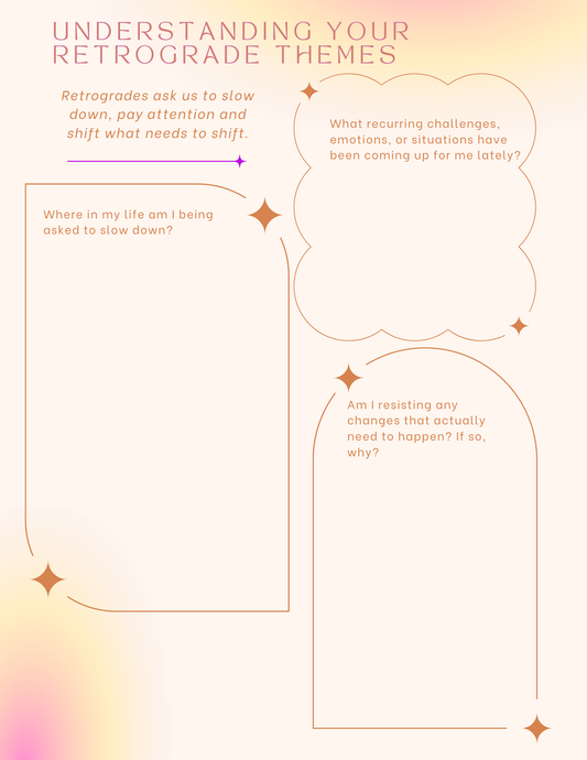 Retrograde Reflection Journal