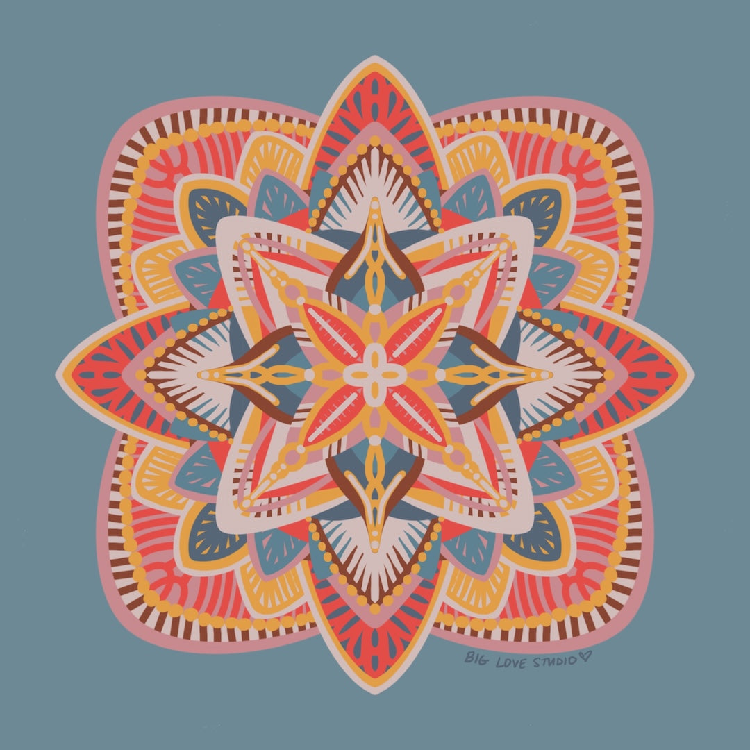 Blooming & Becoming | Woven Mandala Blanket