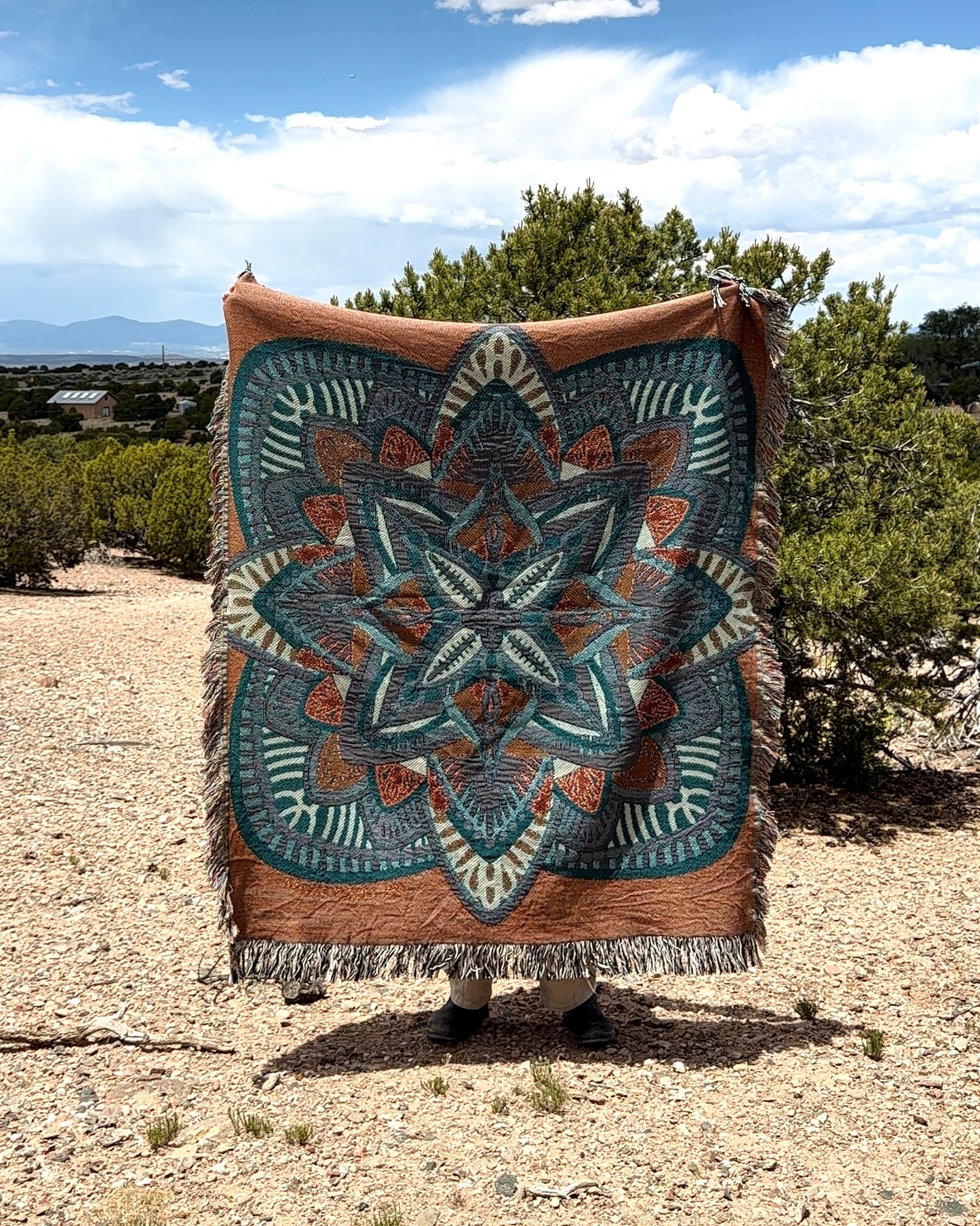 Blooming & Becoming | Woven Mandala Blanket