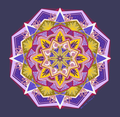 Star of the Desert | Woven Mandala Blanket